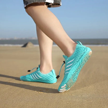 Herren Sommerschuhe für Wasser Gummisohle Zum Reinschlüpfen Schwimmen Strand - Sommer Edition
