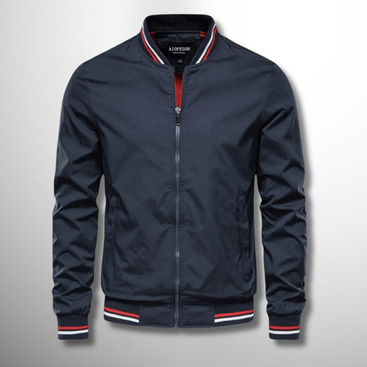 Wasserabweisende Herren-Sommerjacke mit Reißverschluss | Ideal für Frühling & Sommer