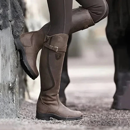 Wasserdichte Sommer-Reitstiefel mit rutschfester Sohle und gepolsterter Einlegesohle | Ideal für alle Wetterbedingungen