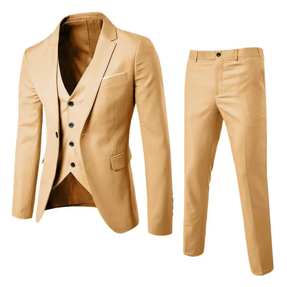 Zweiteiliger Anzug mit Weste und Hose - ideal für Frühling und Sommer