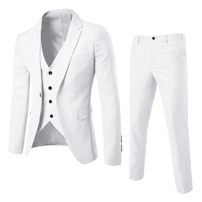 Zweiteiliger Anzug mit Weste und Hose - ideal für Frühling und Sommer