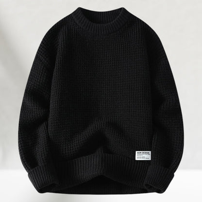 Herren Rundhals Strickpullover - Leicht & Atmungsaktiv – Ideal für Frühling & Sommer