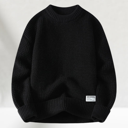 Herren Rundhals Strickpullover - Leicht & Atmungsaktiv – Ideal für Frühling & Sommer