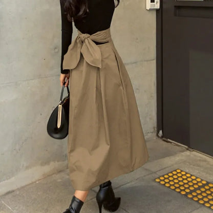 Eleganter Midi-Faltenrock mit hoher Taille I Perfekt für den Sommer