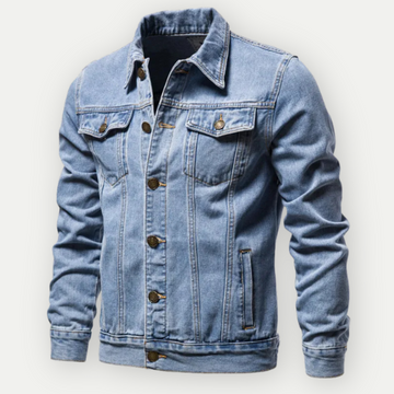 Ikram - Sommer Denim Trucker Jacke