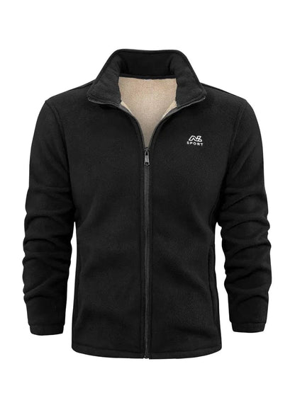 Herren Outdoor-Fleecejacke mit atmungsaktiver Isolierung und vielseitigem Design | Ideal für Frühling und Sommer