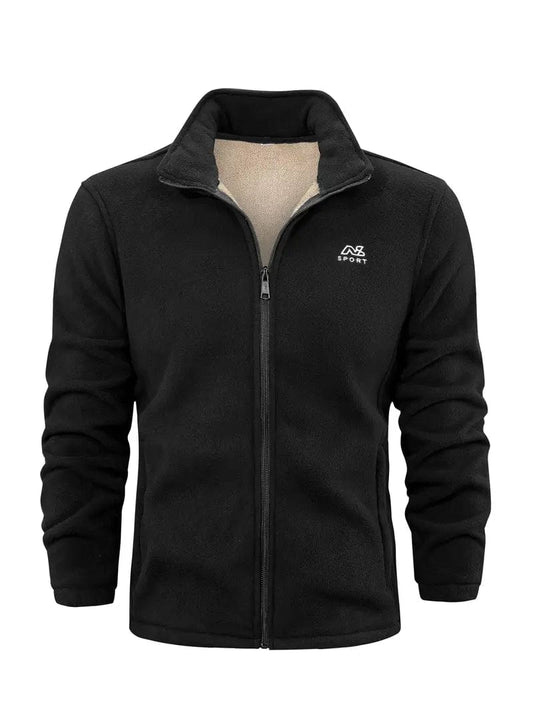 Herren Outdoor-Fleecejacke mit atmungsaktiver Isolierung und vielseitigem Design | Ideal für Frühling und Sommer