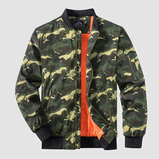 Bomberjacke für Herren mit moderner Passform und hochwertiger Verarbeitung | Ideal für Frühling/Sommer