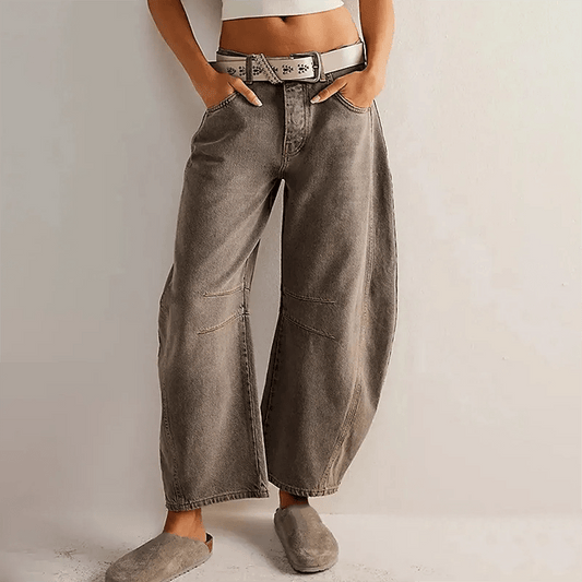 Amara - Damenjeans mit weitem Schnitt für den Sommer