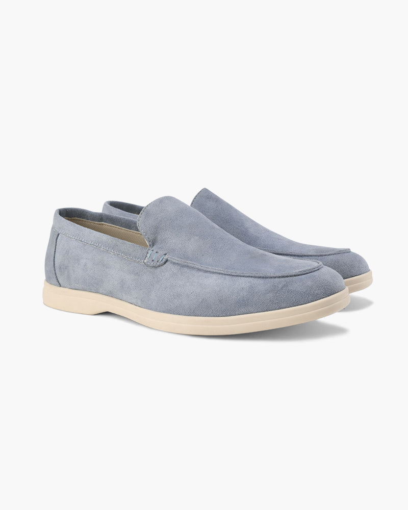 Herren-Loafer aus Wildleder mit Slip-On-Design und gepolsterter Innensohle