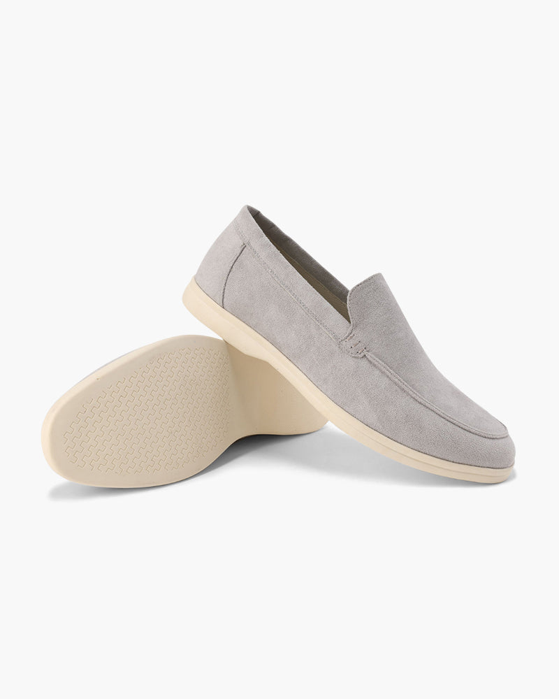 Herren-Loafer aus Wildleder mit Slip-On-Design und gepolsterter Innensohle