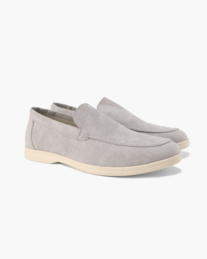 Herren-Loafer aus Wildleder mit Slip-On-Design und gepolsterter Innensohle
