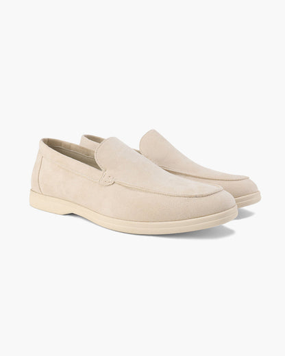 Herren-Loafer aus Wildleder mit Slip-On-Design und gepolsterter Innensohle