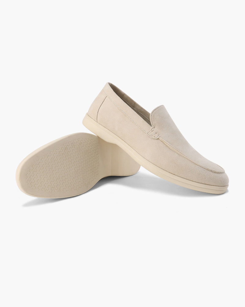 Herren-Loafer aus Wildleder mit Slip-On-Design und gepolsterter Innensohle