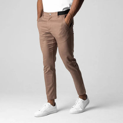 Herren Stretch-Chinos mit Tapered Fit I Ideal für Sommer