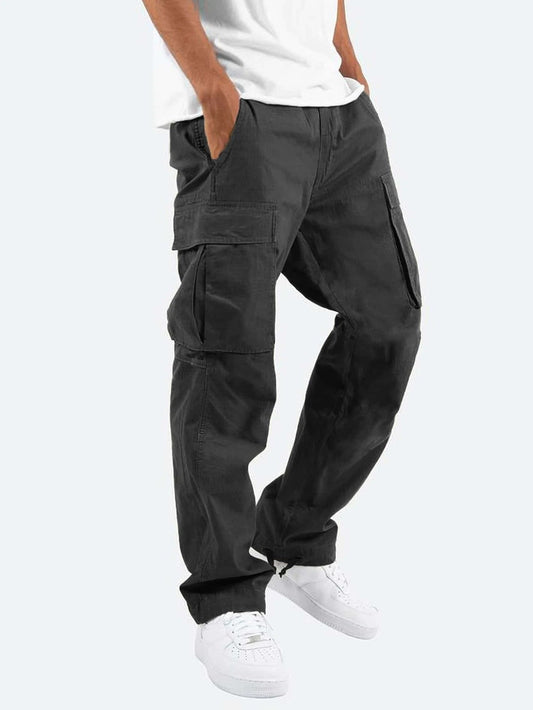 Herren Stretch-Cargohose mit mehreren Taschen I Perfekt für den Sommer
