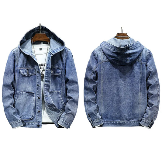 Street Denim Jacket mit lockerer Passform – Ideal für Sommer