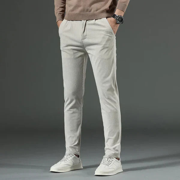 Slim Fit Stretch Cordhosen für Herren – Weich, Flexibel, Langlebig und Vielseitig für Jede Gelegenheit – Perfekt für den Sommer