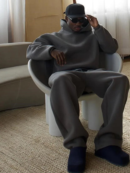 Herren Oversized Hoodie und Jogger Set I Ideal für Frühling und Sommer