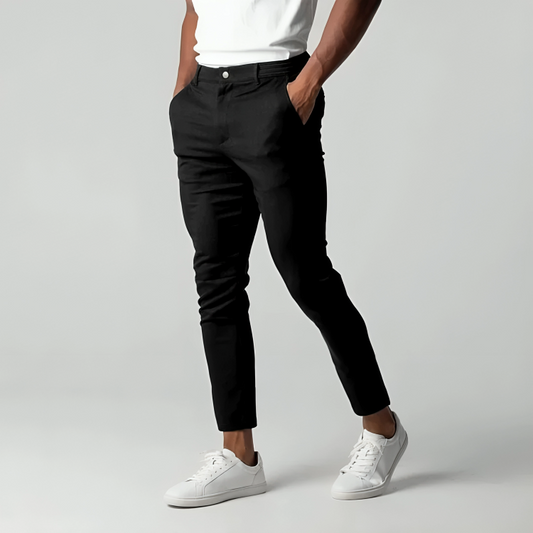 Herren Stretch-Chinos mit Tapered Fit I Ideal für Sommer