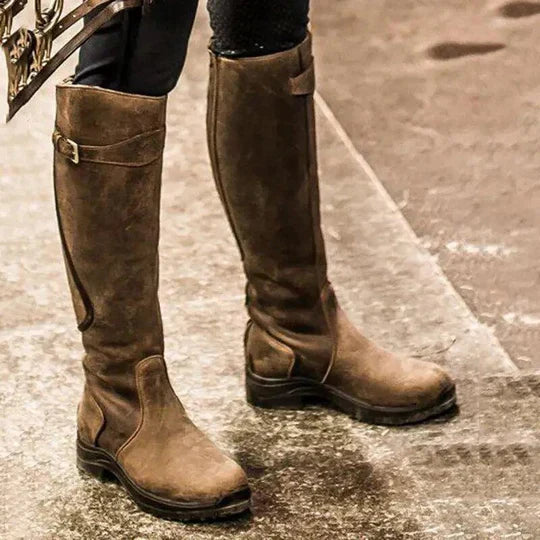 Wasserdichte Sommer-Reitstiefel mit rutschfester Sohle und gepolsterter Einlegesohle | Ideal für alle Wetterbedingungen