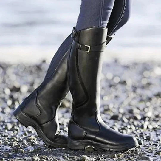 Wasserdichte Sommer-Reitstiefel mit rutschfester Sohle und gepolsterter Einlegesohle | Ideal für alle Wetterbedingungen