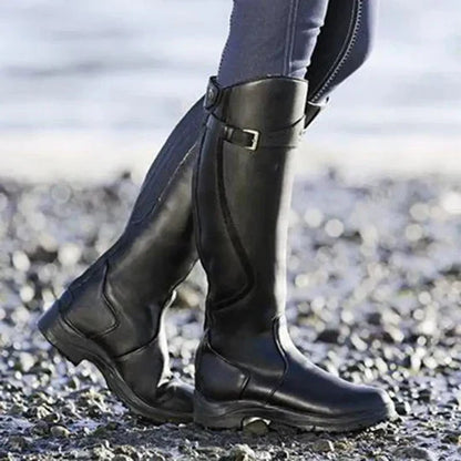 Wasserdichte Sommer-Reitstiefel mit rutschfester Sohle und gepolsterter Einlegesohle | Ideal für alle Wetterbedingungen