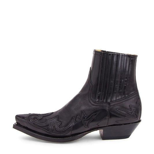 Western Cowboy Stiefel mit Stickerei & langlebiger Gummisohle | Ideal für Frühling & Sommer