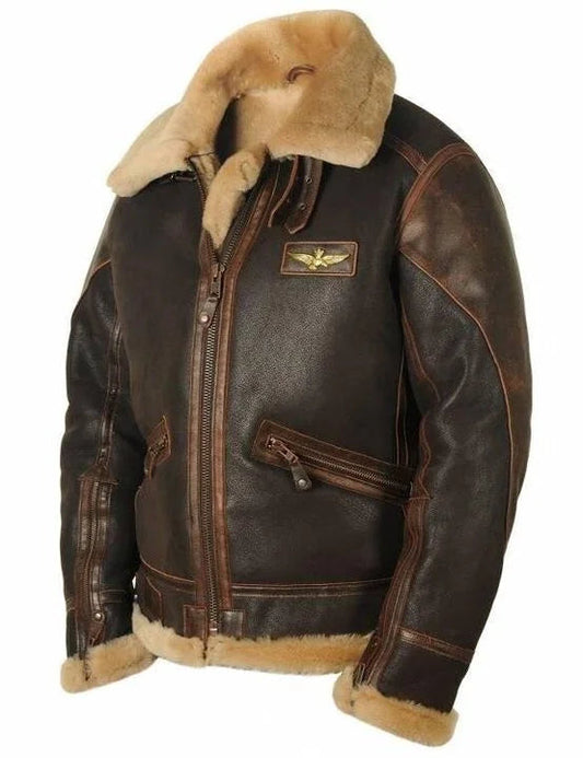 Klassische Pilotenjacke mit Taschen | Ideal für Frühling & Sommer
