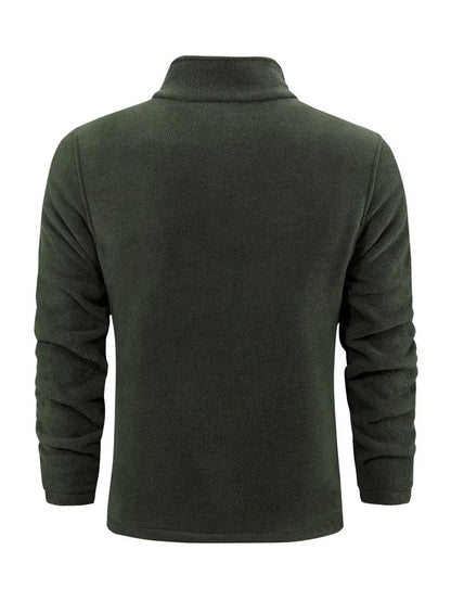 Herren Outdoor-Fleecejacke mit atmungsaktiver Isolierung und vielseitigem Design | Ideal für Frühling und Sommer
