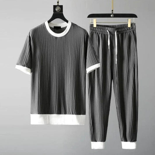 Zweiteiliges Herren-Set mit modernem Schnitt | Ideal für den Winter