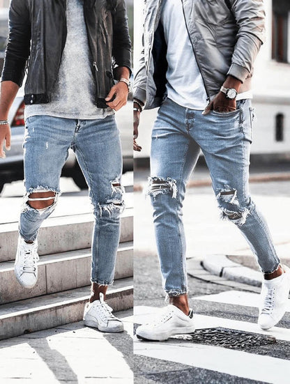 Sommer-Denim-Jeans mit klassischem Schnitt | Perfekt für sonnige Tage