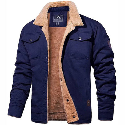 Blouson-Bomberjacke für den Winter – Reißverschluss, sichere Taschen