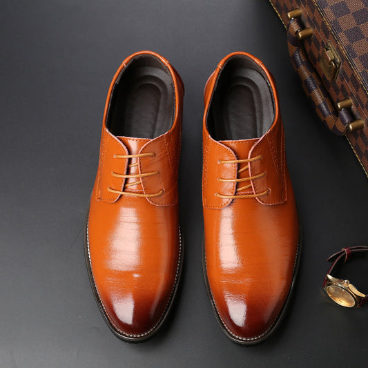 Herren Businessschuhe mit atmungsaktivem Innenfutter und rutschfester Sohle