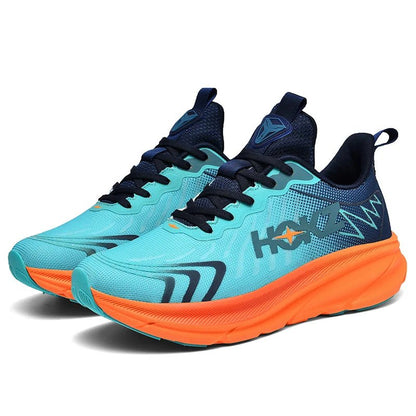 Herren Laufschuhe mit Feder-Sohle, Stoßdämpfung und atmungsaktivem Design