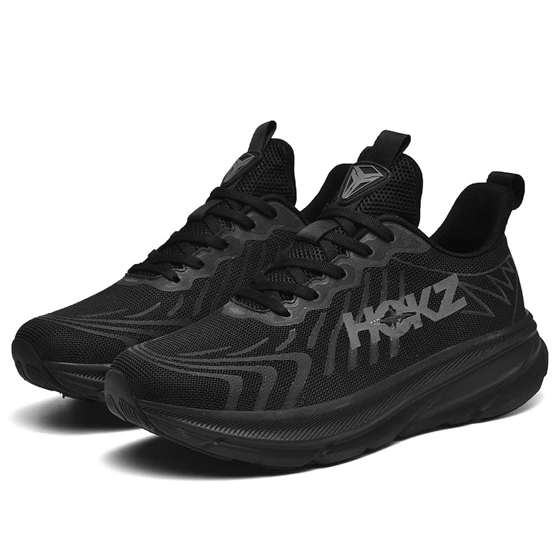 Herren Laufschuhe mit Feder-Sohle, Stoßdämpfung und atmungsaktivem Design