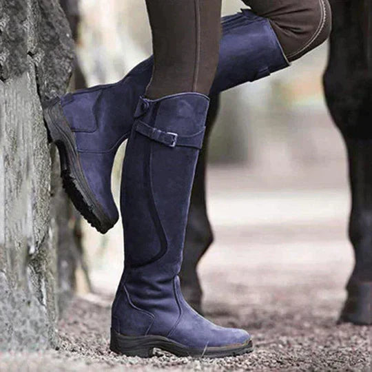Wasserdichte Sommer-Reitstiefel mit rutschfester Sohle und gepolsterter Einlegesohle | Ideal für alle Wetterbedingungen