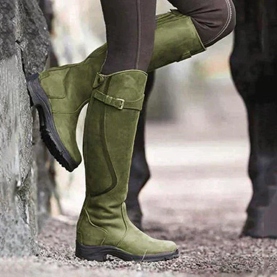 Wasserdichte Sommer-Reitstiefel mit rutschfester Sohle und gepolsterter Einlegesohle | Ideal für alle Wetterbedingungen